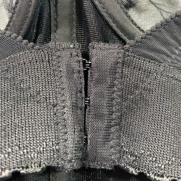 Vintage Adonna Longline Plunge Back Strapless Bra - Picture 7 of 9